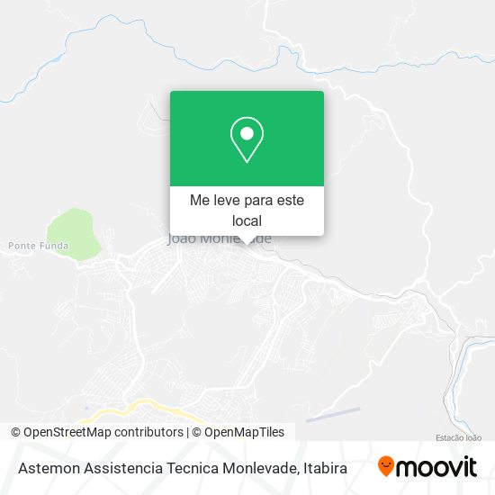 Astemon Assistencia Tecnica Monlevade mapa