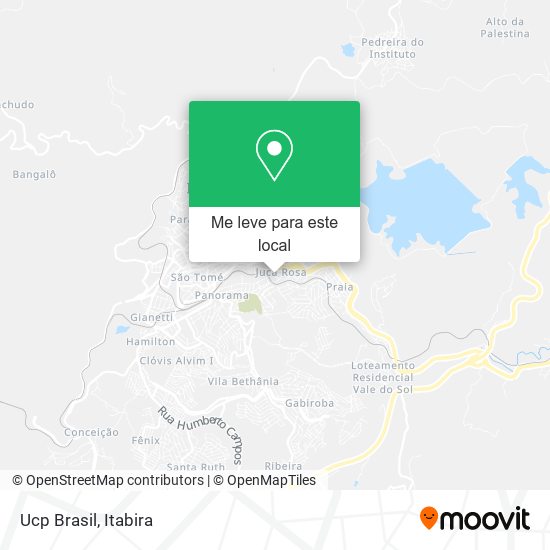 Ucp Brasil mapa