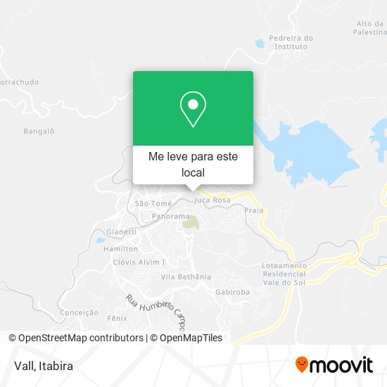 Vall mapa