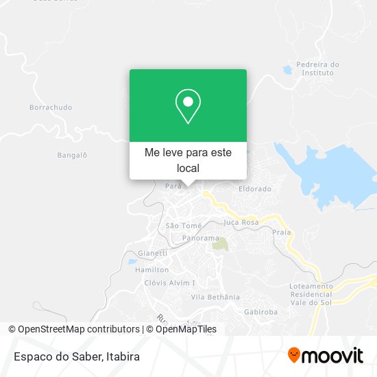 Espaco do Saber mapa
