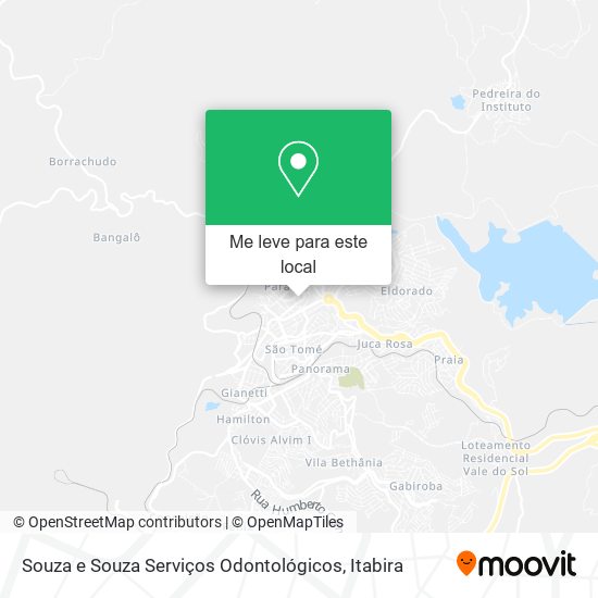 Souza e Souza Serviços Odontológicos mapa
