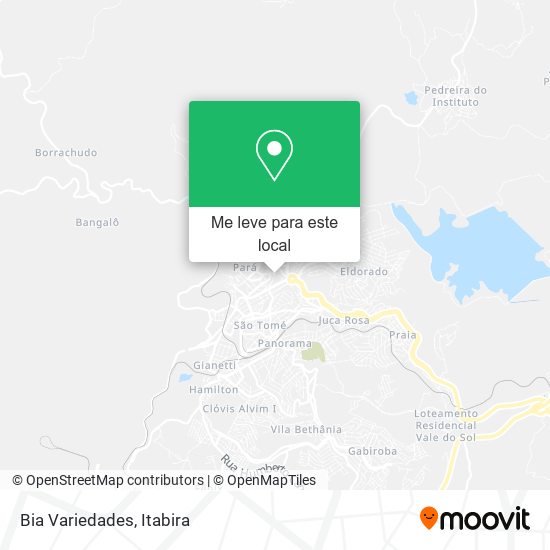 Bia Variedades mapa