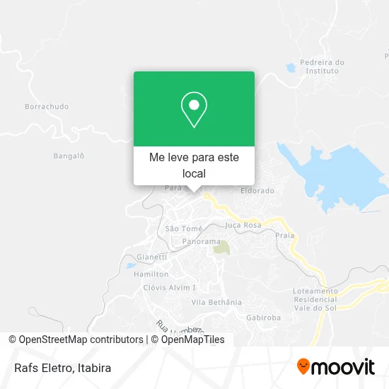 Rafs Eletro mapa