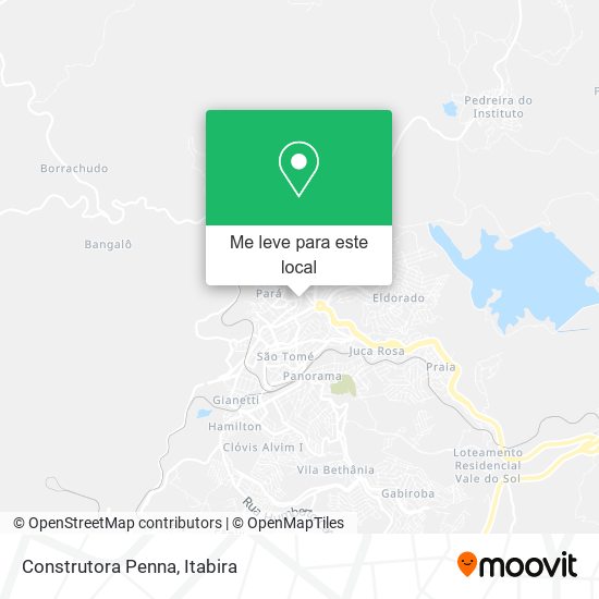 Construtora Penna mapa