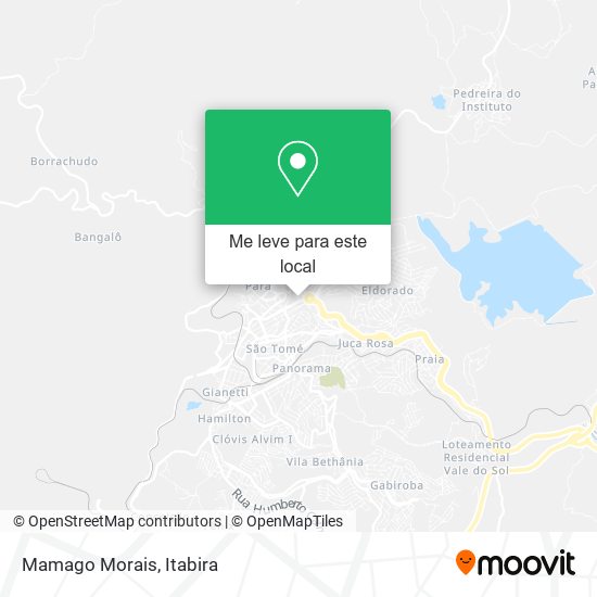 Mamago Morais mapa