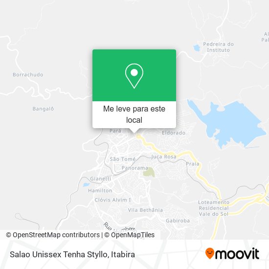 Salao Unissex Tenha Styllo mapa