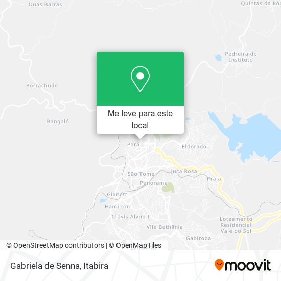 Gabriela de Senna mapa