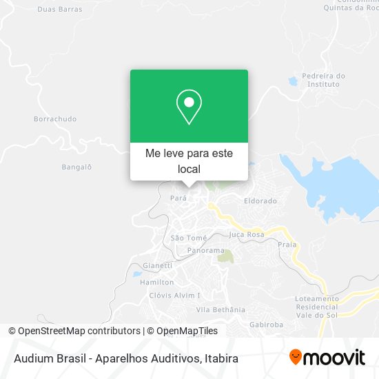 Audium Brasil - Aparelhos Auditivos mapa