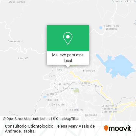 Consultório Odontológico Helena Mary Assis de Andrade mapa