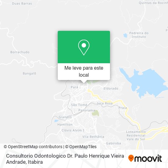 Consultorio Odontologico Dr. Paulo Henrique Vieira Andrade mapa