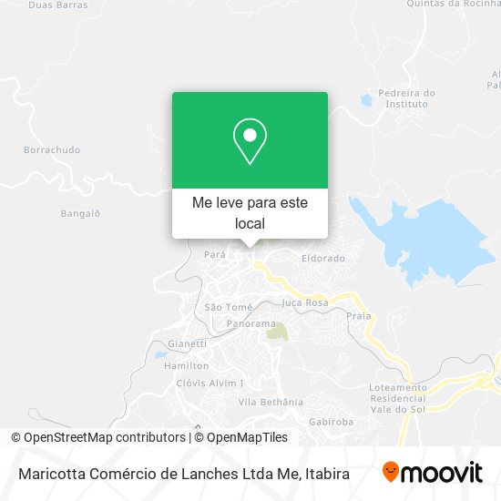 Maricotta Comércio de Lanches Ltda Me mapa