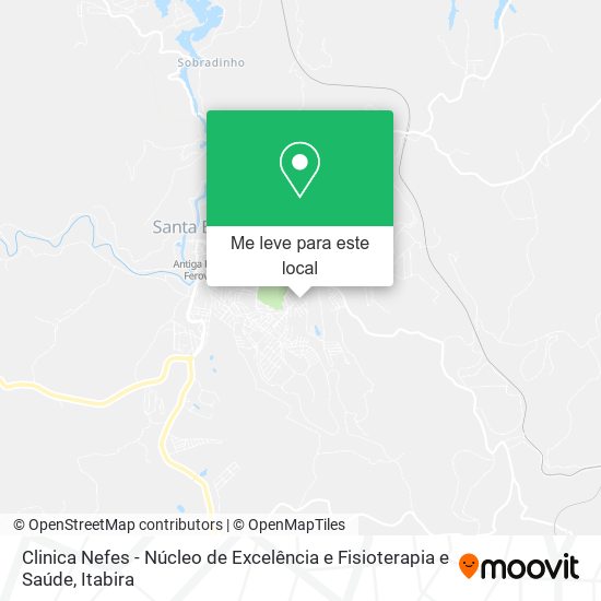 Clinica Nefes - Núcleo de Excelência e Fisioterapia e Saúde mapa