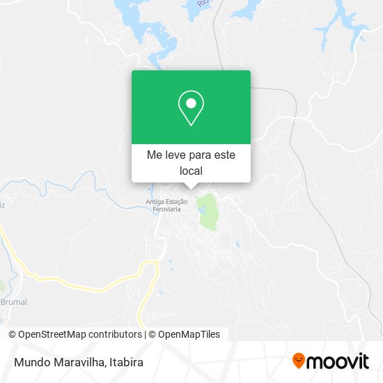 Mundo Maravilha mapa
