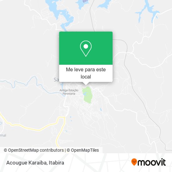 Acougue Karaiba mapa