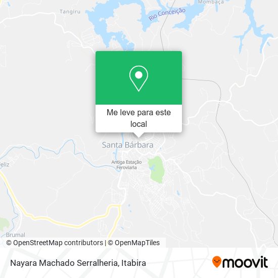 Nayara Machado Serralheria mapa