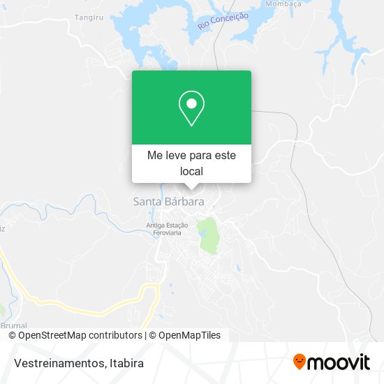 Vestreinamentos mapa