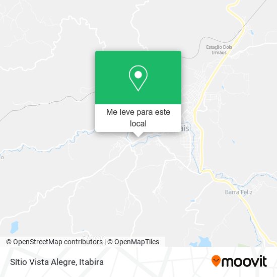 Sítio Vista Alegre mapa