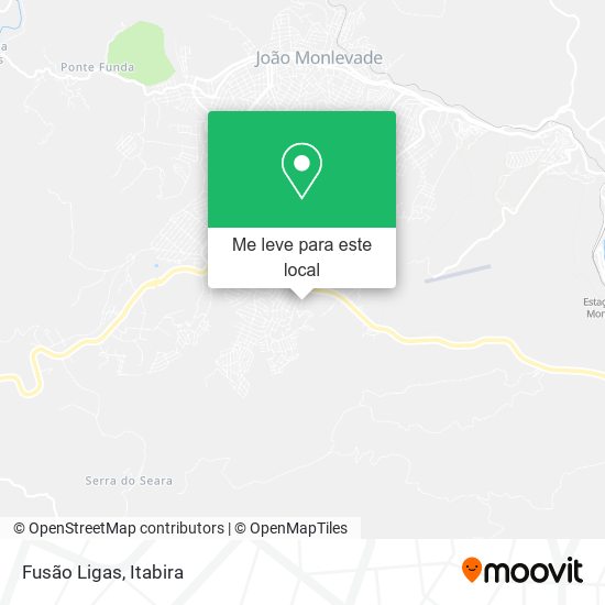 Fusão Ligas mapa