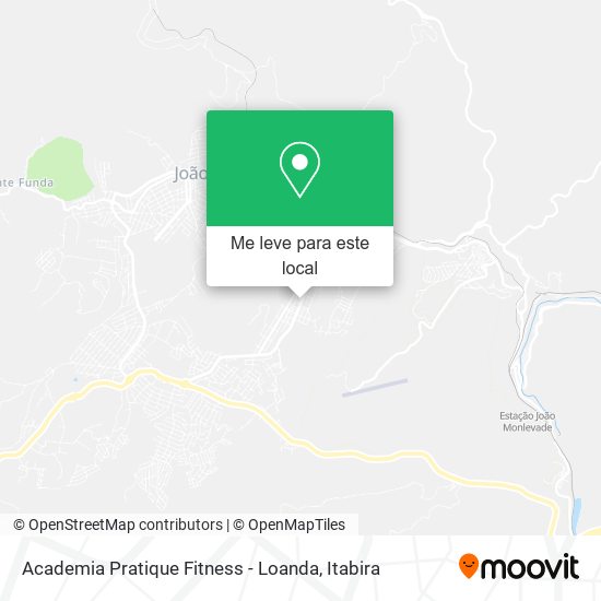 Academia Pratique Fitness - Loanda mapa