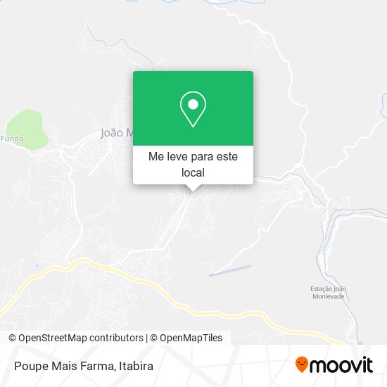 Poupe Mais Farma mapa