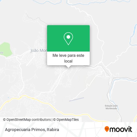 Agropecuaria Primos mapa