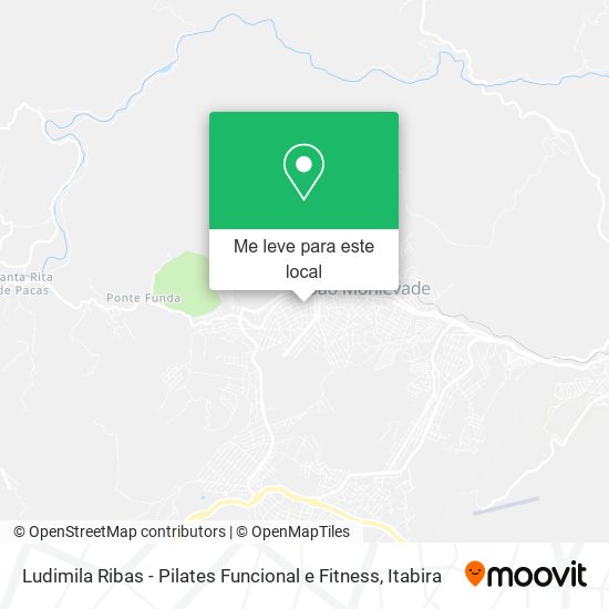 Ludimila Ribas - Pilates Funcional e Fitness mapa