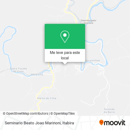 Seminario Beato Joao Marinoni mapa