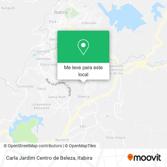 Carla Jardim Centro de Beleza mapa