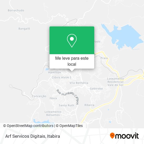 Arf Servicos Digitais mapa