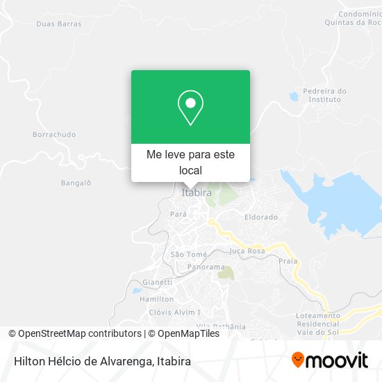 Hilton Hélcio de Alvarenga mapa