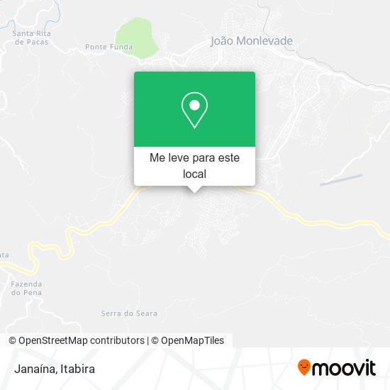 Janaína mapa