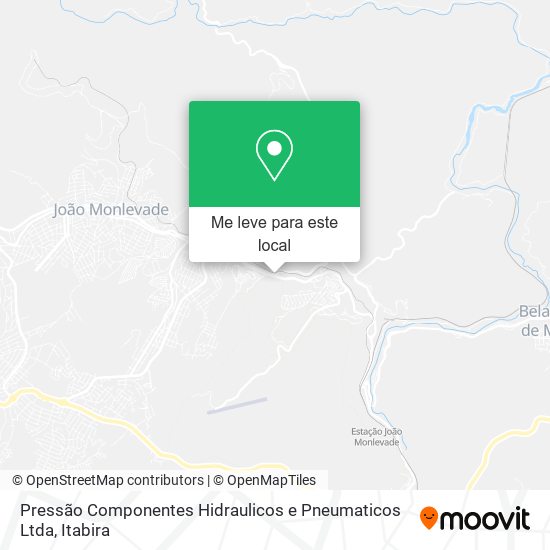 Pressão Componentes Hidraulicos e Pneumaticos Ltda mapa
