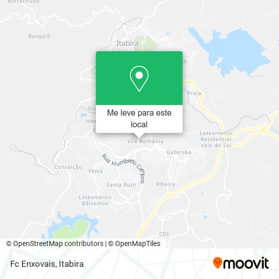 Fc Enxovais mapa