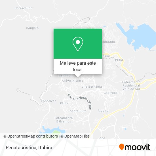Renatacristina mapa