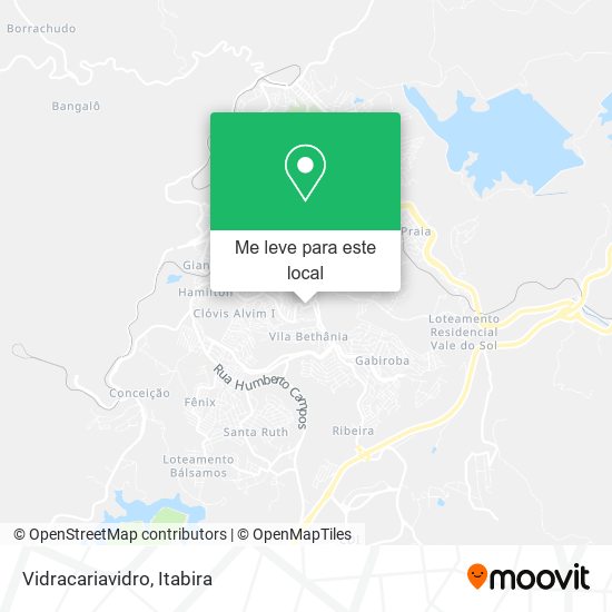 Vidracariavidro mapa