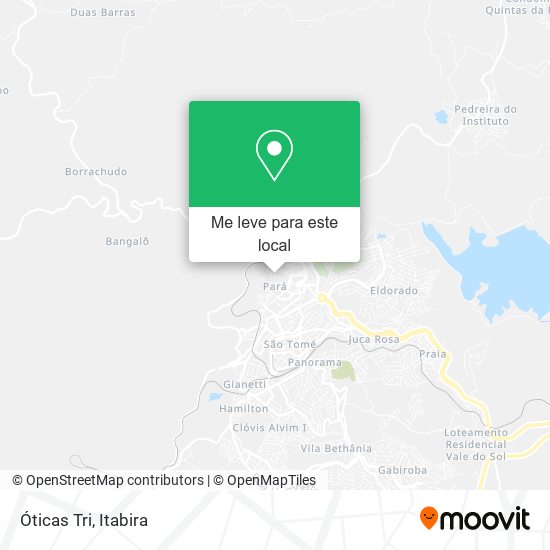 Óticas Tri mapa