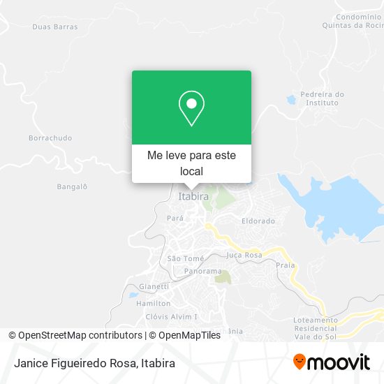 Janice Figueiredo Rosa mapa