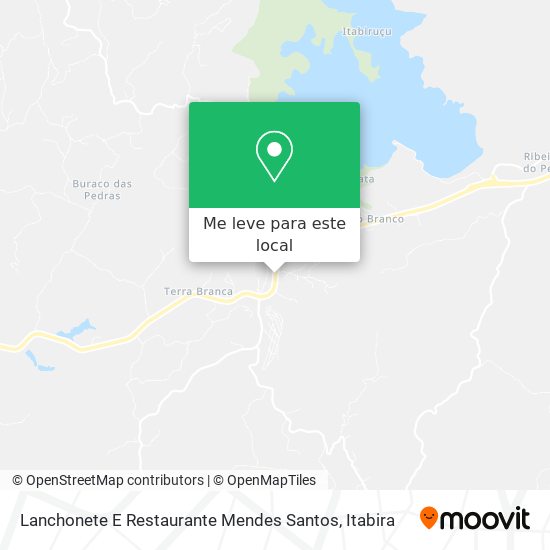 Lanchonete E Restaurante Mendes Santos mapa