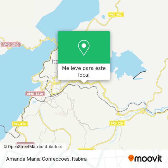 Amanda Mania Confeccoes mapa