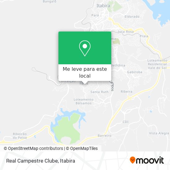 Real Campestre Clube mapa