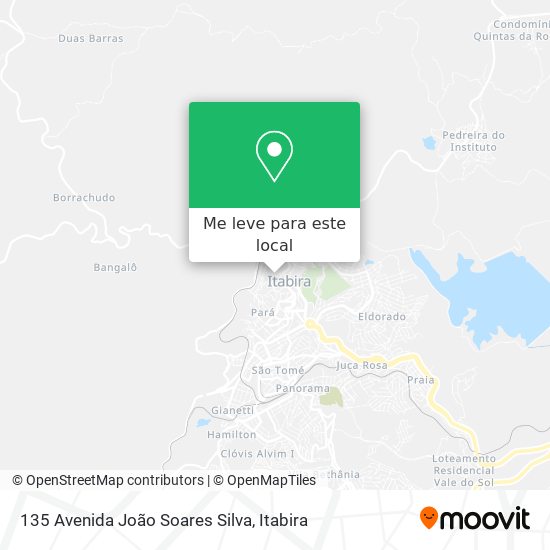 135 Avenida João Soares Silva mapa