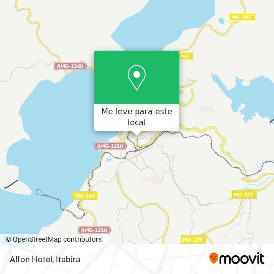 Alfon Hotel mapa