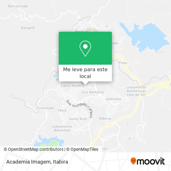 Academia Imagem mapa