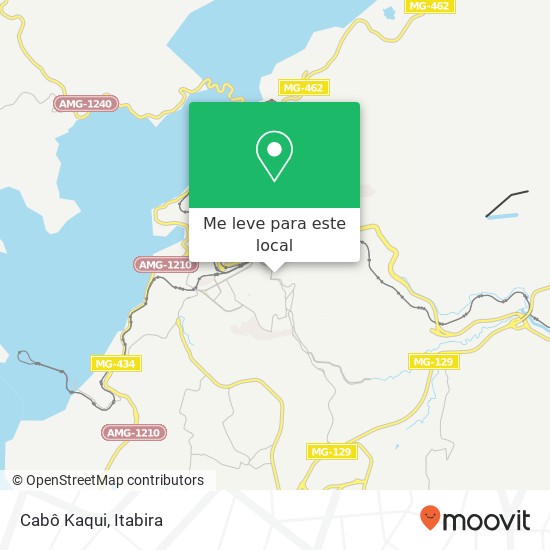 Cabô Kaqui mapa