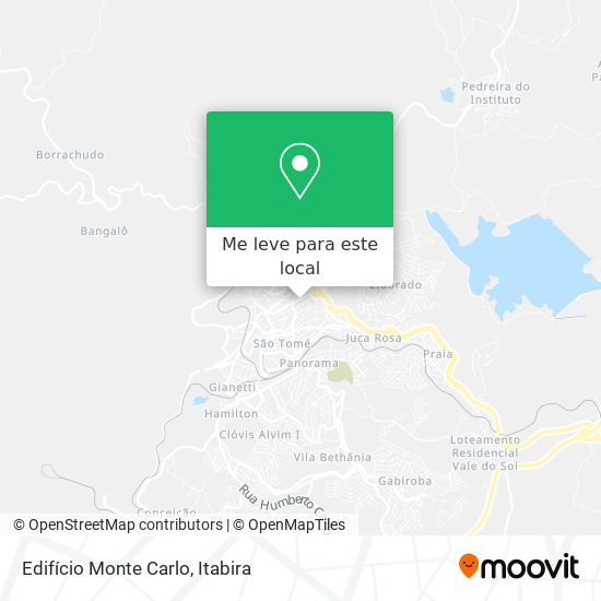 Edifício Monte Carlo mapa