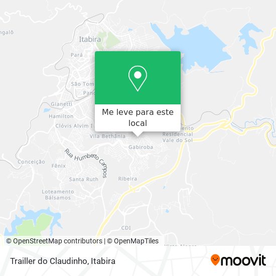 Trailler do Claudinho mapa