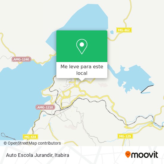 Auto Escola Jurandir mapa