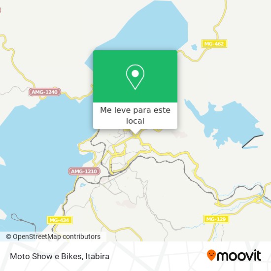 Moto Show e Bikes mapa