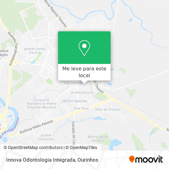 Innova Odontologia Integrada mapa