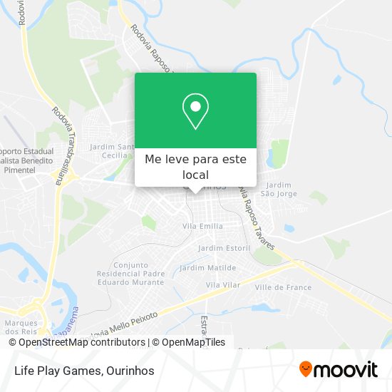 Life Play Games mapa